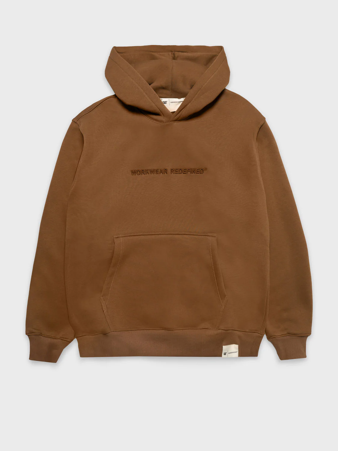 Workwear Redefined Embroidery Hoodie