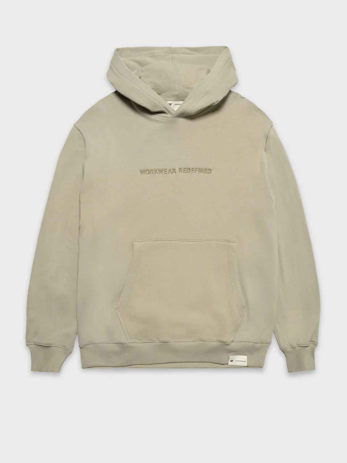 Workwear Redefined Embroidery Hoodie